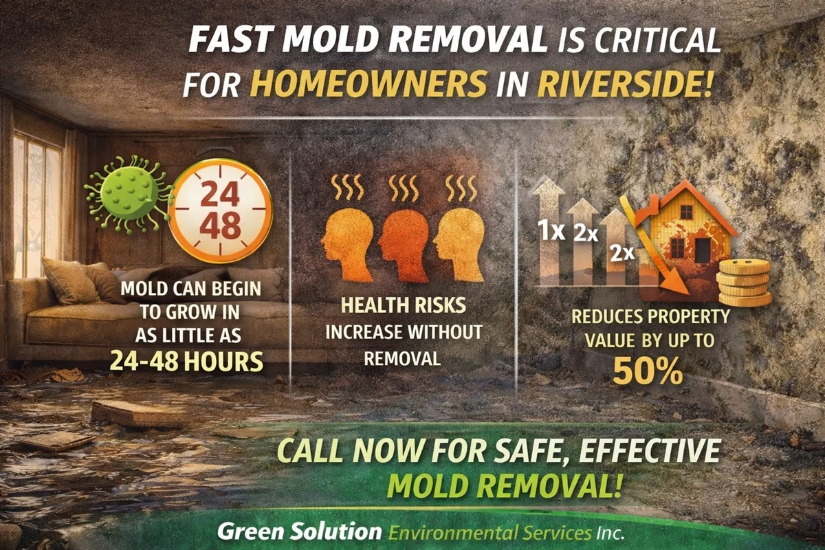 Mold Removal Services in Riverside, CA